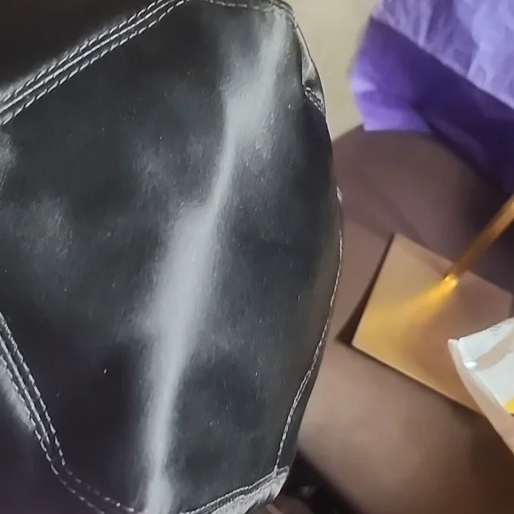 Coach Special Edition Holiday Tote Bag with Multicolor Shimmering Accents Euc - Picture 11 of 16